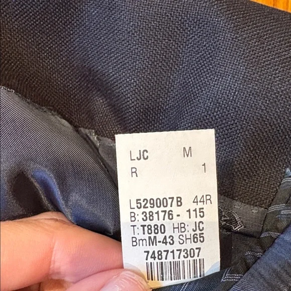 John Varvatos USA Men’s Blue Blazer Size 44R - Picture 6 of 6